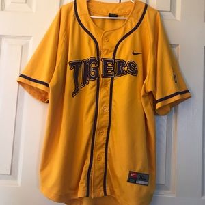 NIKE XL LSU Tigers Baseball Jersey